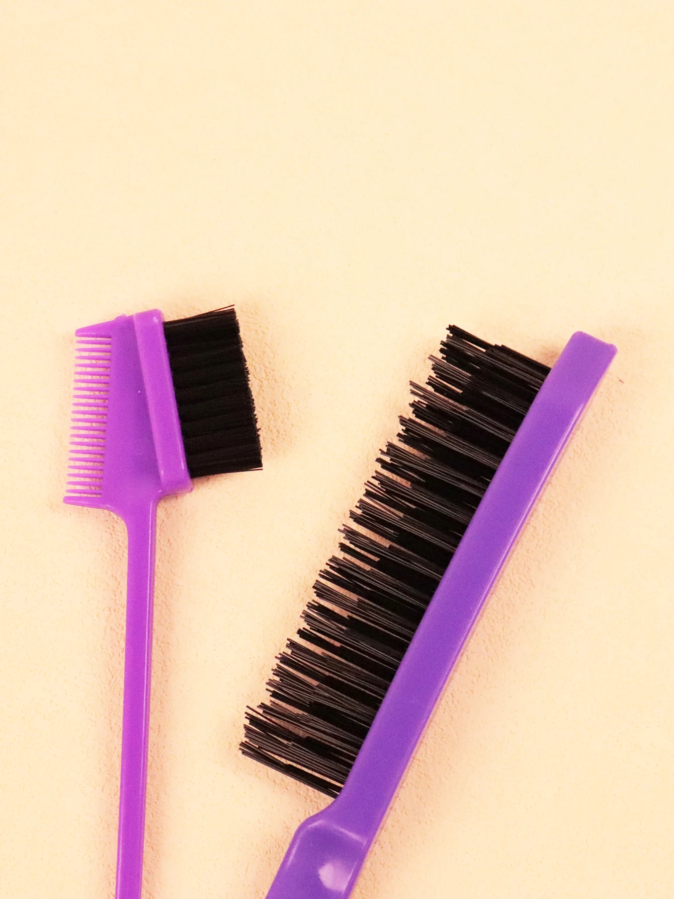 Hair Styling Comb Set Stainless Steel Ponytail Comb 3pcs For Real Wigs