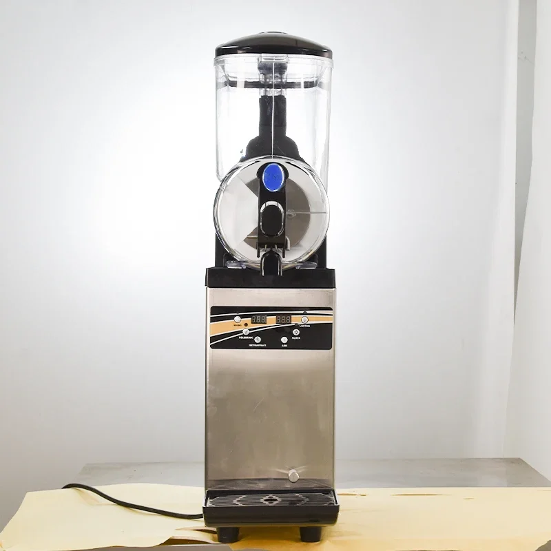 Commercial   Refrigerated Beverage Dispenser Slush Cool Frozen Drink Machinefactory price single slash machine 2
