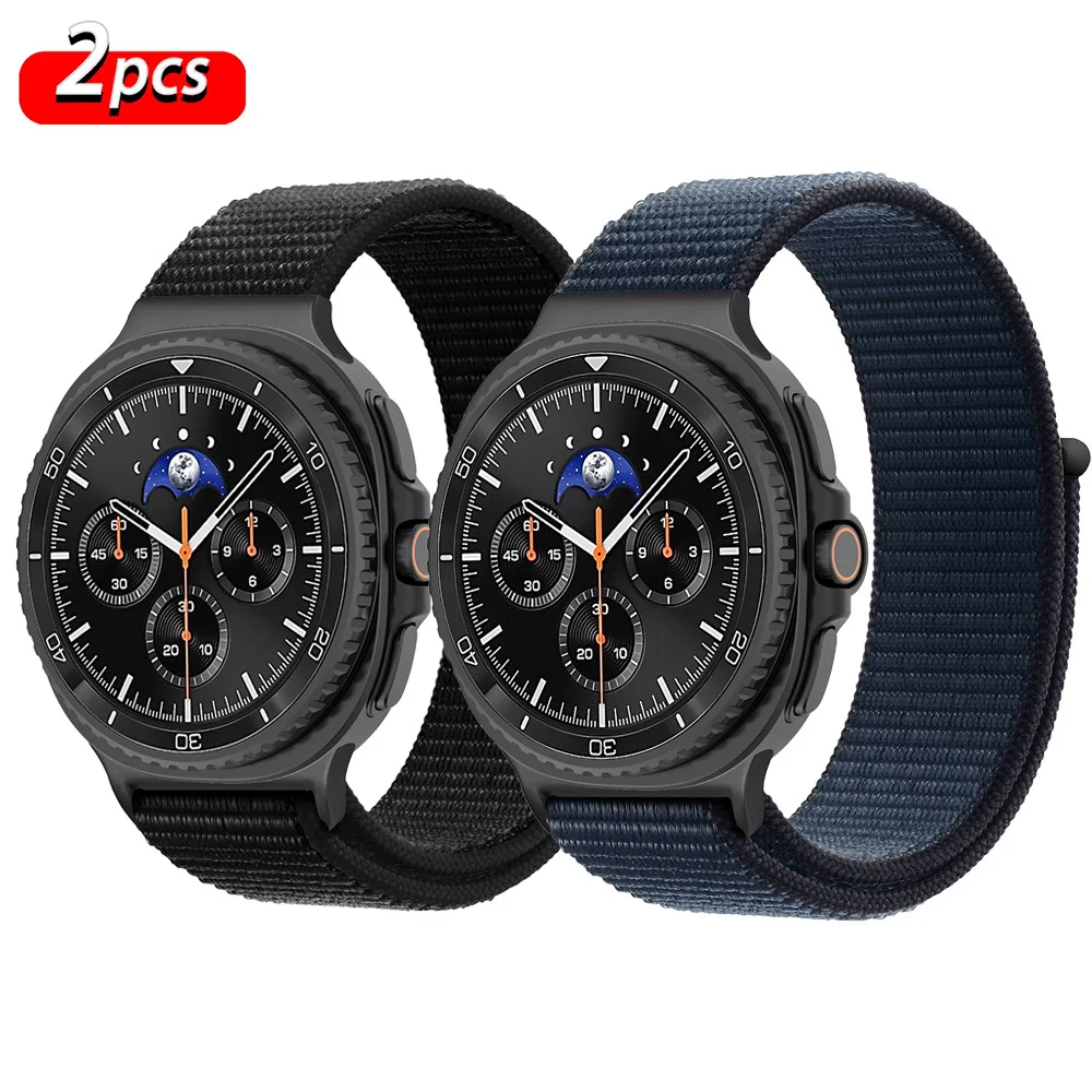 ตัวเลือกสินค้า สายรัดกีฬาไนลอน Samsung Galaxy Watch 8 ยืดหยุ่น กระชับ ทนทาน