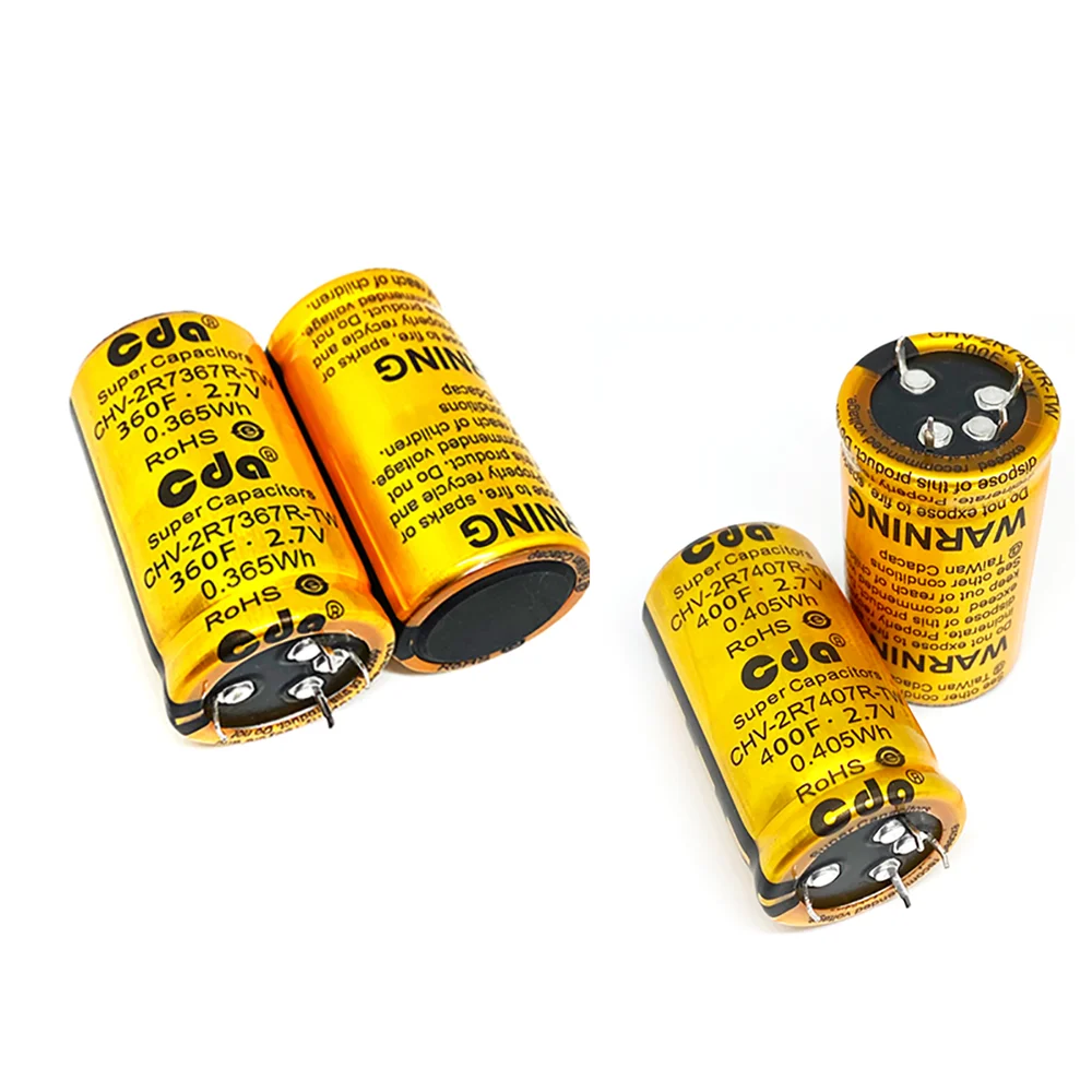 

CHV CDA Super Capacitors Farad Capacitor 2.7V 350F CHV-2R7307R-TW SuperCapacitors