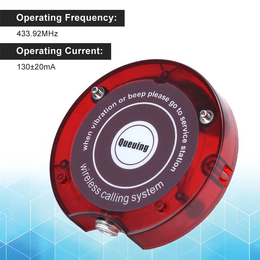 SU‑668 Pager Adapter Wireless Queue Calling System Pager Adapter Charging Base for Restaurant 110‑240V HT