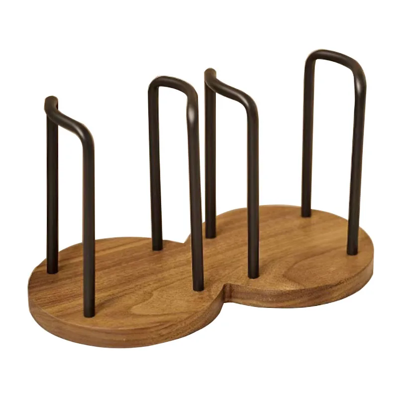 Disposable Cup Storage Holder Rack Shelf Water Tea Cups Wood Dispenser with Longer Stick Mug Display Stand Organizer Supplies cup storage holder paper cup dispenser