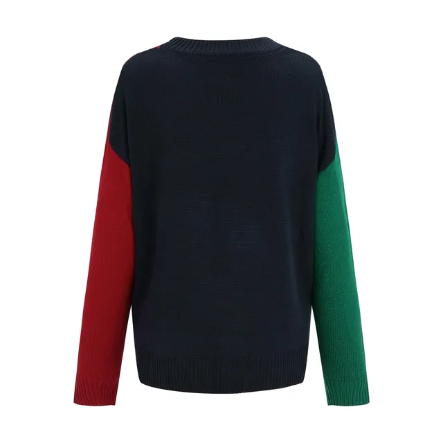 Women Sweaters Cardigan Short Snowflake On Christmas Tree With Bells Knitted Chest Cashmere Sweater Top Ropa En Promocion Mujer 3