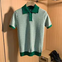 Chemises polo en tricot à manches courtes pour hommes, vêtements de sport décontractés à manches courtes, haut de sport à séchage rapide, vêtements de fitness pour hommes Q71 6