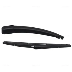 Enhanced Car Rear Windshield Wiper Arm Blade Set - Black Replacement for Hatchbacks and Sedans (1 set)