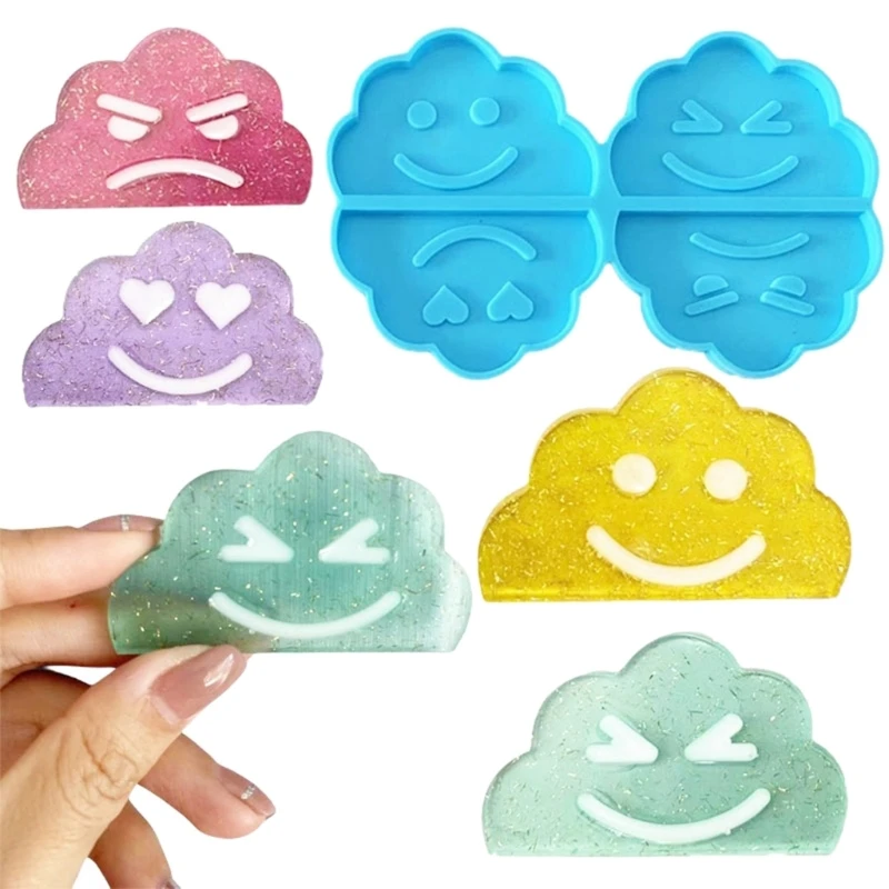 

Прочные силиконовые формы для ключей, форма для ключей Cloud Mass для изготовления аксессуаров 124A