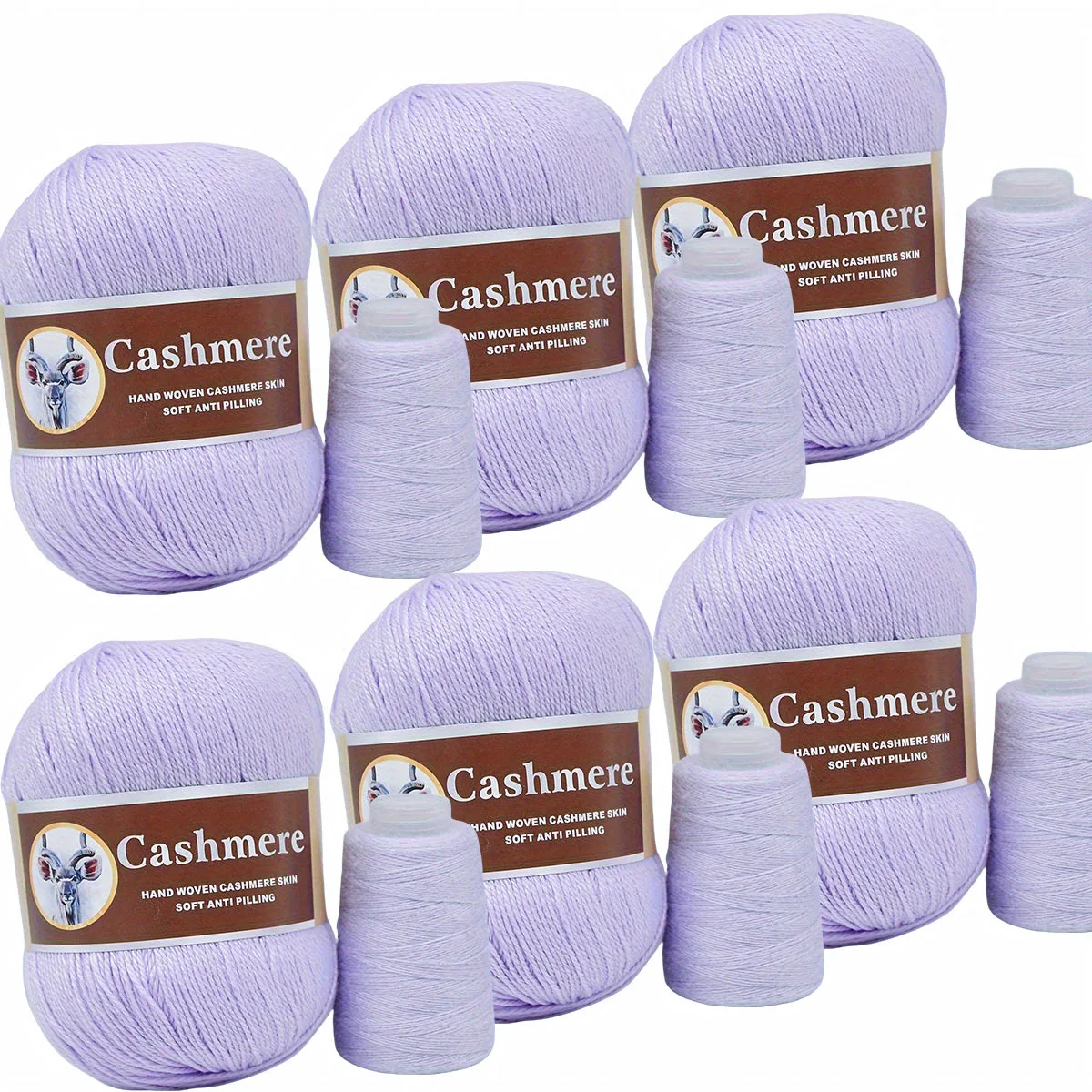 Luxurious Hand-Knitting Cashmere Wool