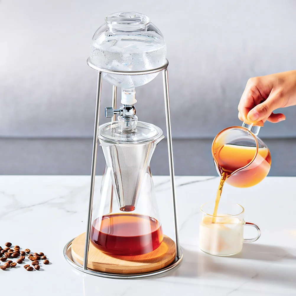 Household Tea Drip Coffee Maker Espresso Coffee Machine Restaurant Table  Kitchen Bar Iced Coffee Tea Glasses Water Drip Pot - AliExpress