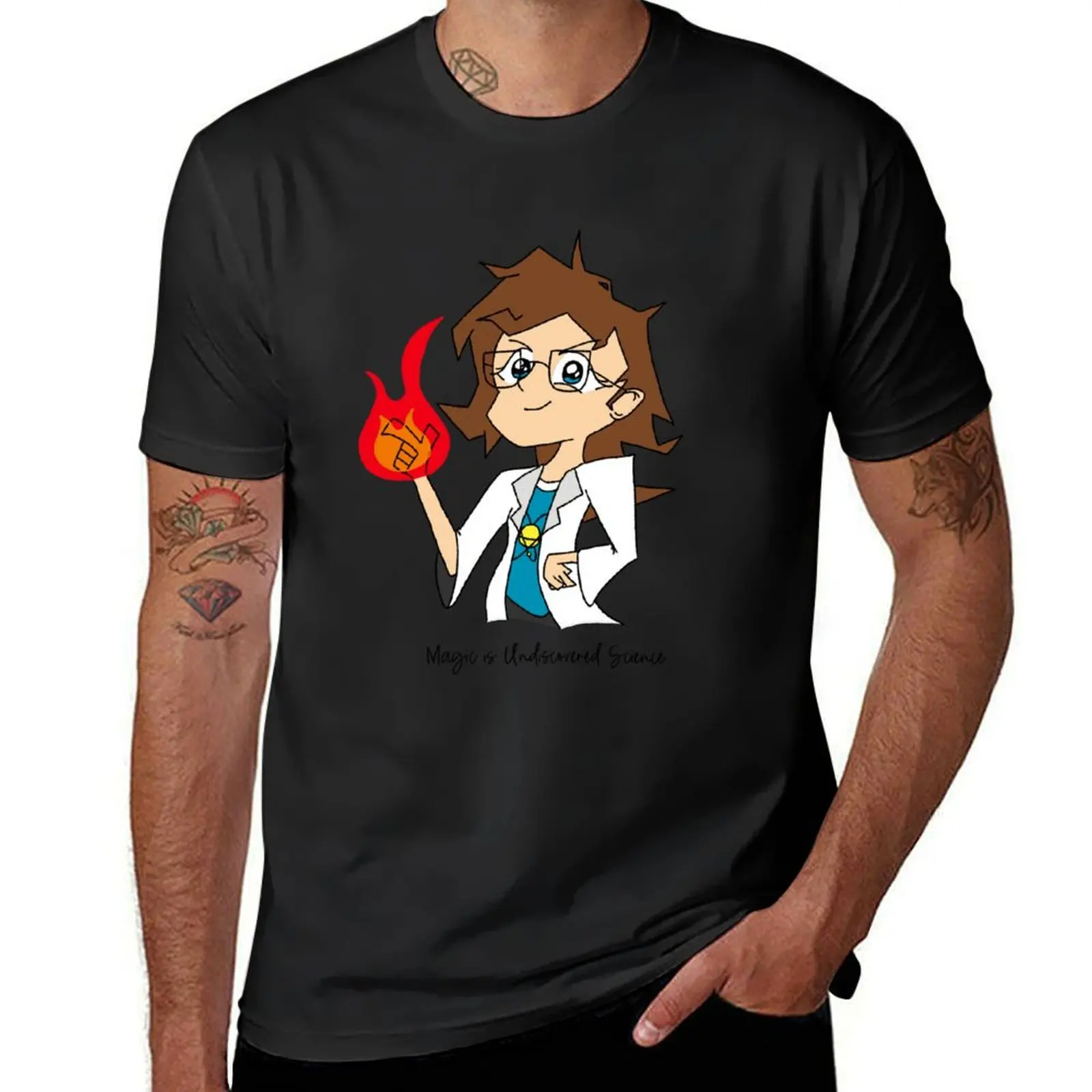 

Magic is Undiscovered Science T-Shirt plus size tops vintage mens champion t shirts