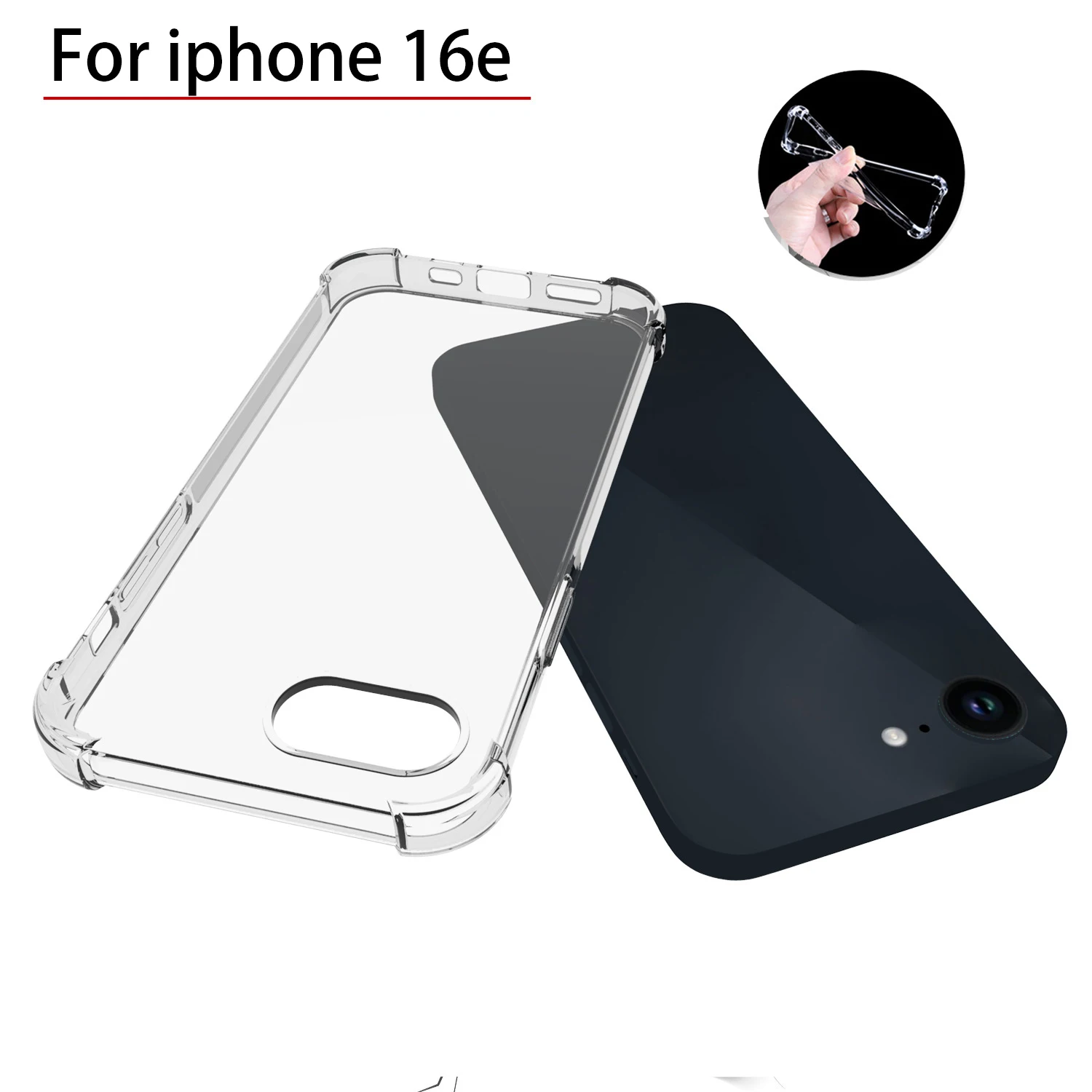 Luxury Ultra Thin Transparent Silicone Phone Case - Clear Back Cover