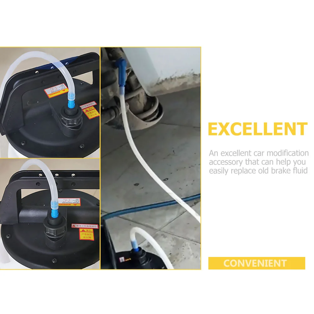 Brake Hose Bleeder Fluid Replacement Tool Oil Extractor Exchange Car Modification Connector
