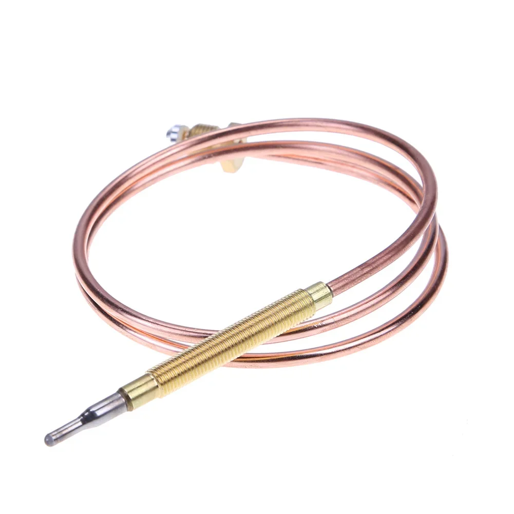 1-3PCS Universal Gas Thermocouple for Hot Water Boiler with 5 Fixed Parts Replacement Gas Valve Induction Line Thermocouple