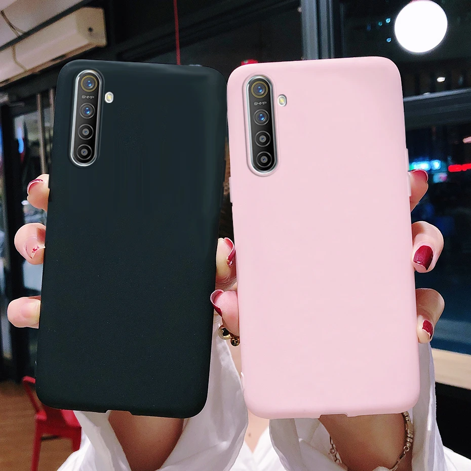 Casing ponsel silikon lembut untuk OPPO Realme X2 XT, casing