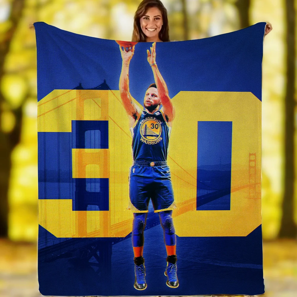 Sofa Throw Blanket Fluffy Stephen Curry Hairy Blankets for Bed Beach Towel Blankets & Throws Luxury Children's Fleece Cute Home 3