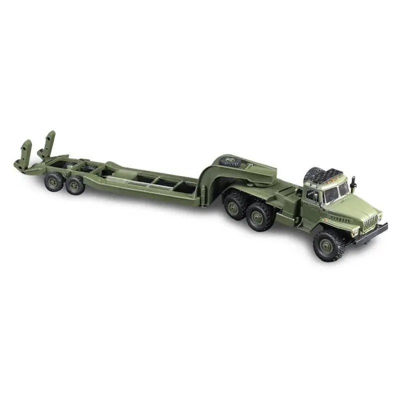 WPL Military Truck B36/3 B36 E-1 Car RC Truck Transport Vehicle Trailer 1/16 Full Scale Military Mode Crawler Monster WPL CAR 6