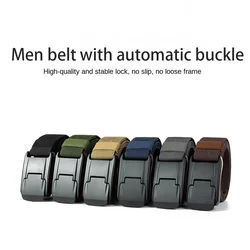 Hard Alloy Stretch Belt Holiday Gifts Breathable Quick Release Buckle Elastic Belt Strong Real Nylon Work Belt Outdoor Sports