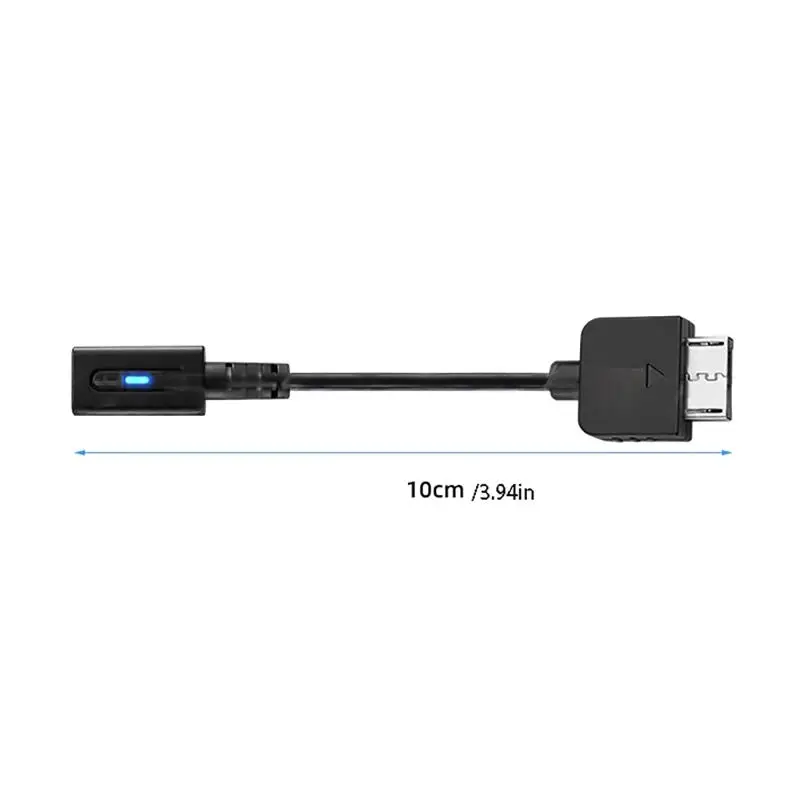Vita1000 컨트롤러 충전 어댑터 유형 C LED 변환 코드 P S Vita1000 콘솔 파워용 1/3Pcs PD USB C 케이블