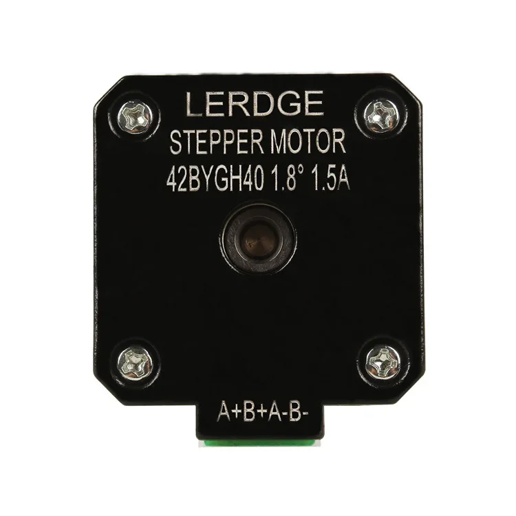 Lecai 3D 프린터 액세서리, 42 스텝 모터, 2 상 4 와이어 모터, 높이 40, 1.8 도, 1.5a