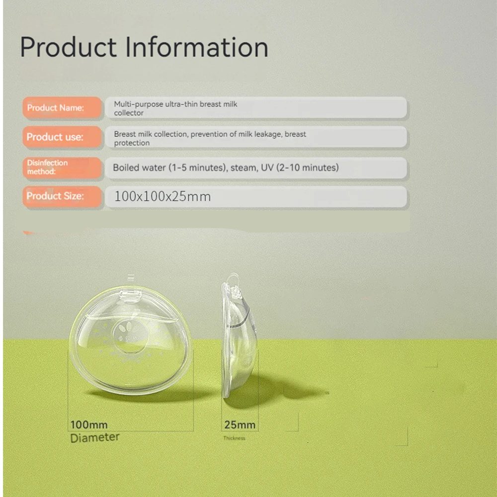 Wearable Milk Saver for Breastfeeding Manual Breastmilk Collector Silicone Breast Shell Milk Catcher for Collecting Breastmilk 2