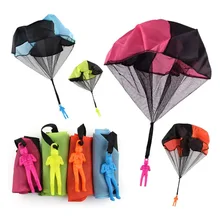 

Funny Hand Throwing Parachute Toys Kids Outdoor Flying Educational Games for Children Fly Parachute Sport Mini Soldier Toy