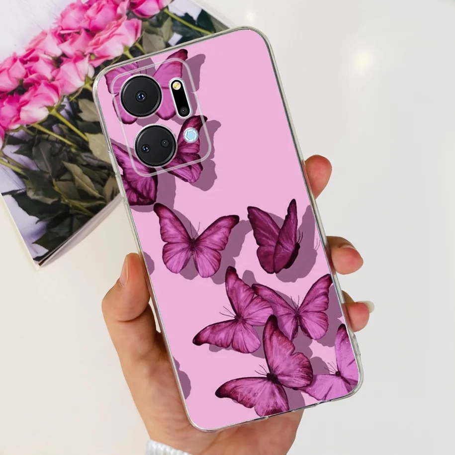 Fashionable Marble Butterfly Silicone Phone Case Cover – Soft and Stylish Protection