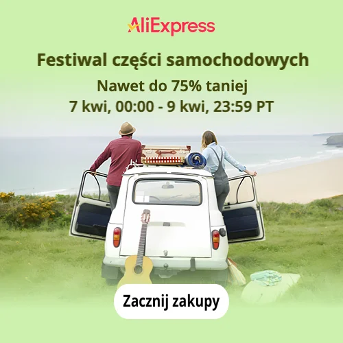 AliExpress | 7-9.04.2024 Festiwal akcesoriów i gadżetów samochodowych