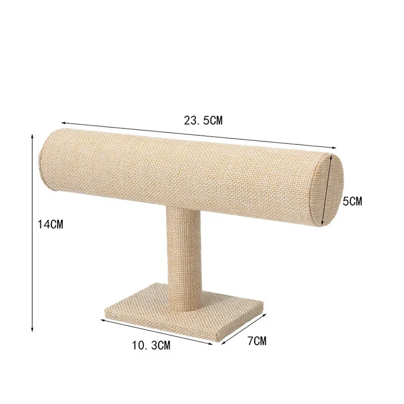 Jewelry Chain Hairband Watch Necklace Watch Bracelet Display Stand Rack Holder T-bar Bracelet Display Stand Holder