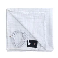 Grounding Pillow Case with Conductive Silver Fiber Organic Cotton Earthing Flat Bed Sheet for Better Sleep Natural Health정전기 방지 1