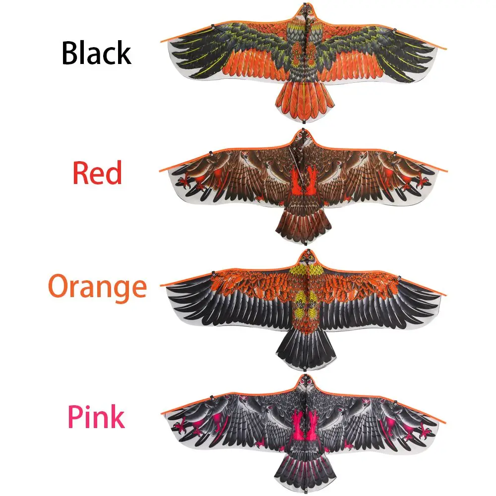 Flat Eagle Kite With 30 Meter Kite Line Children Flying Bird Kites Windsock Outdoor Toys Garden Cloth Toys For Kids Gift 6