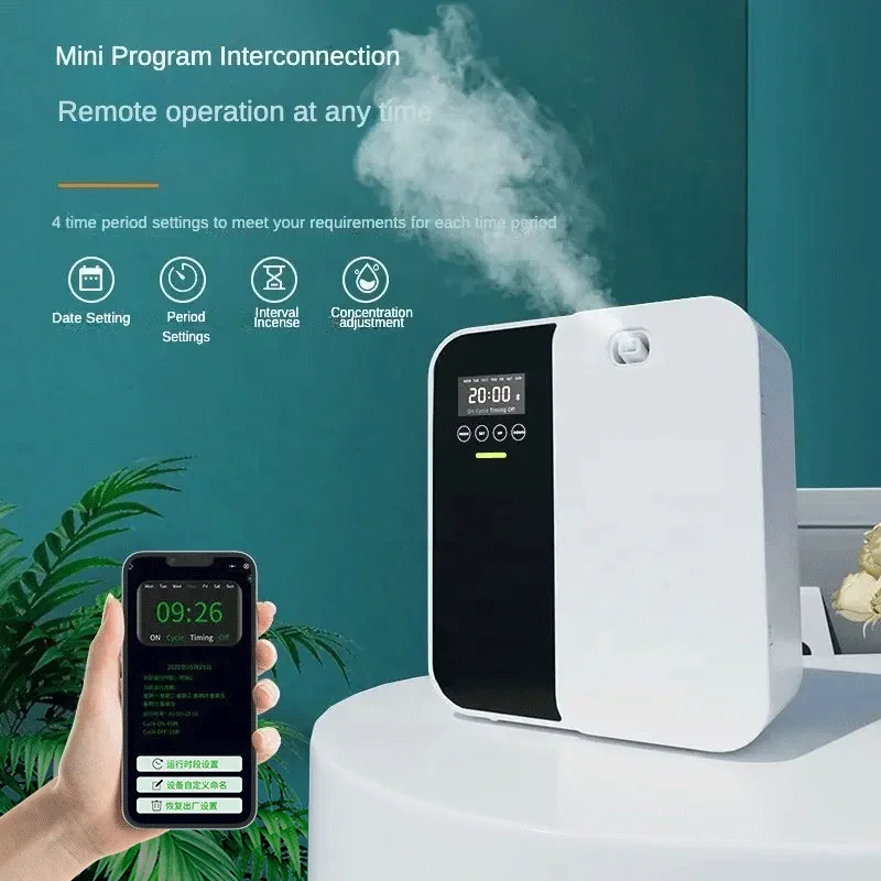 ماكينة ناشر رائحة مثبتة على الحائط بدون ماء لغرفة...