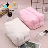 MIROSIE Towel Fabric Cosmetic Stitched Large Capacity  Travel Toiletry Bag Cosmetic and Skincare Storage Bag for Makeup Skincare 2