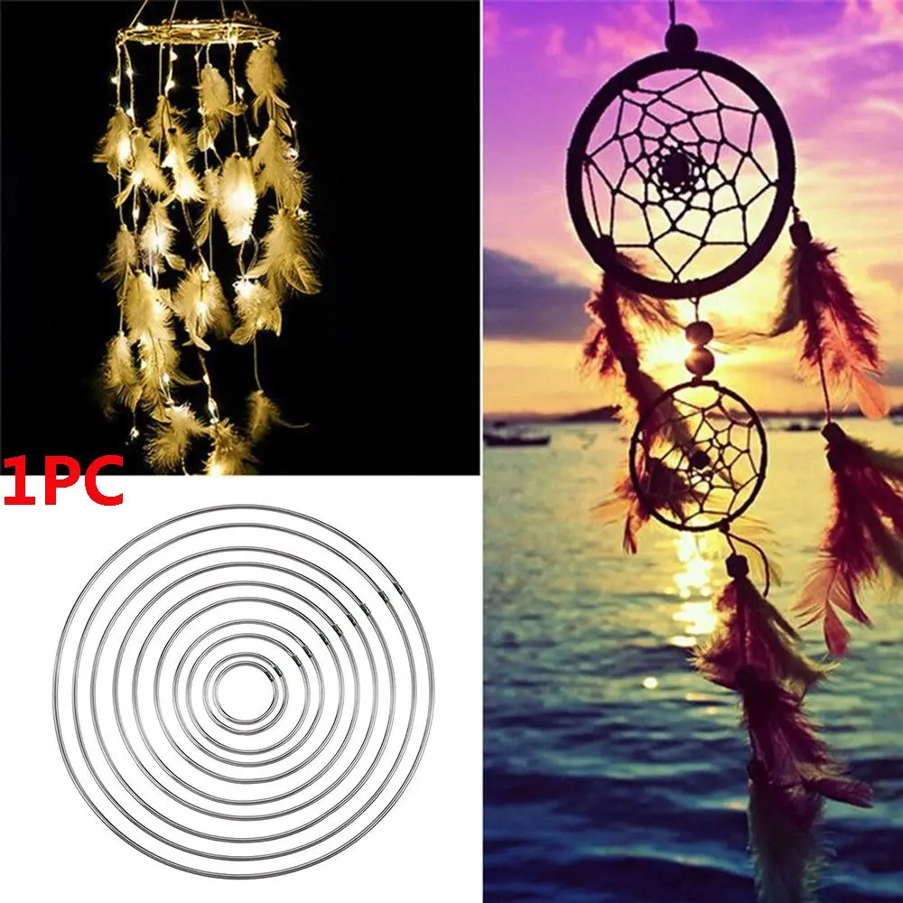

Multi-size Metal Good Welded Craft DIY Dream Catcher Ring Dreamcatcher Hoop