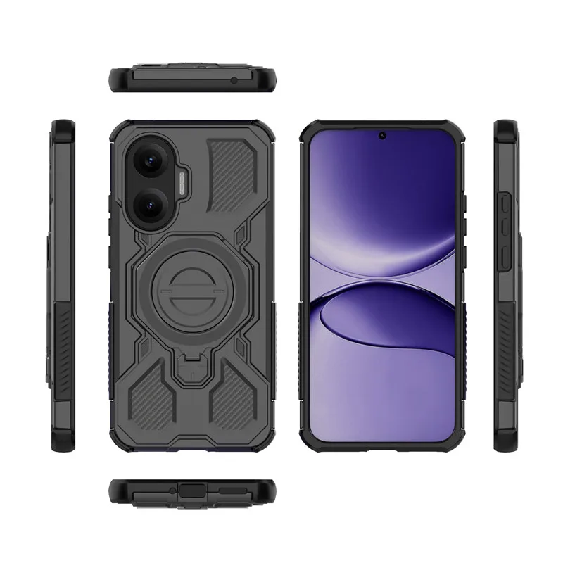 Luxury Magnetic Armor Case - Shockproof Magsafe Wireless Charging Cover
