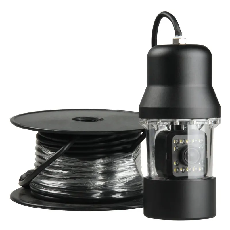 

HD Waterproof 20M Cable 360 Rotate Underwater Fishing Camera With Battery Box