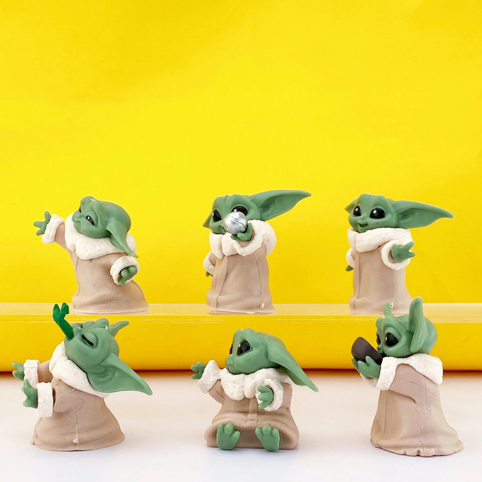 

Экшн-фигурки Yoda в виде звезды, куклы, детские игрушки ручной работы