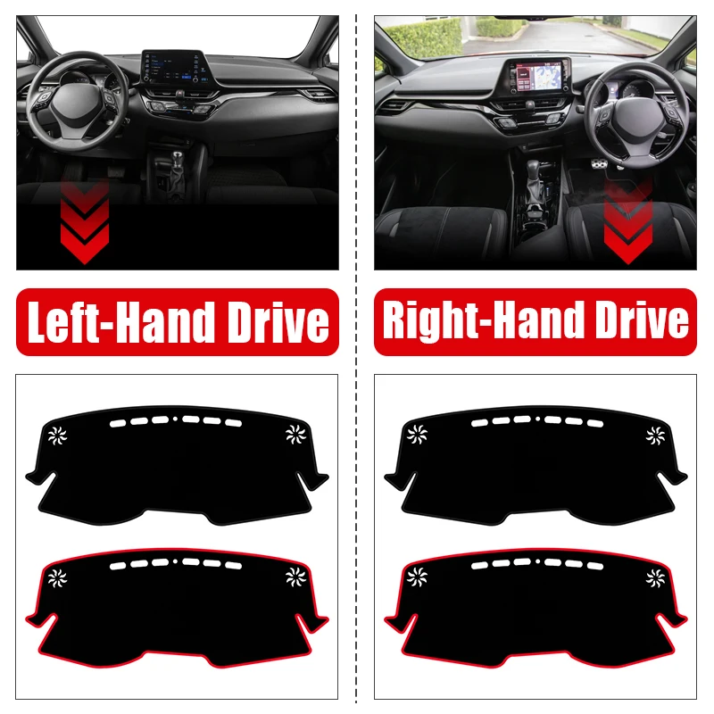 Premium Dashboard Cover and Light-Reducing Pad Mats