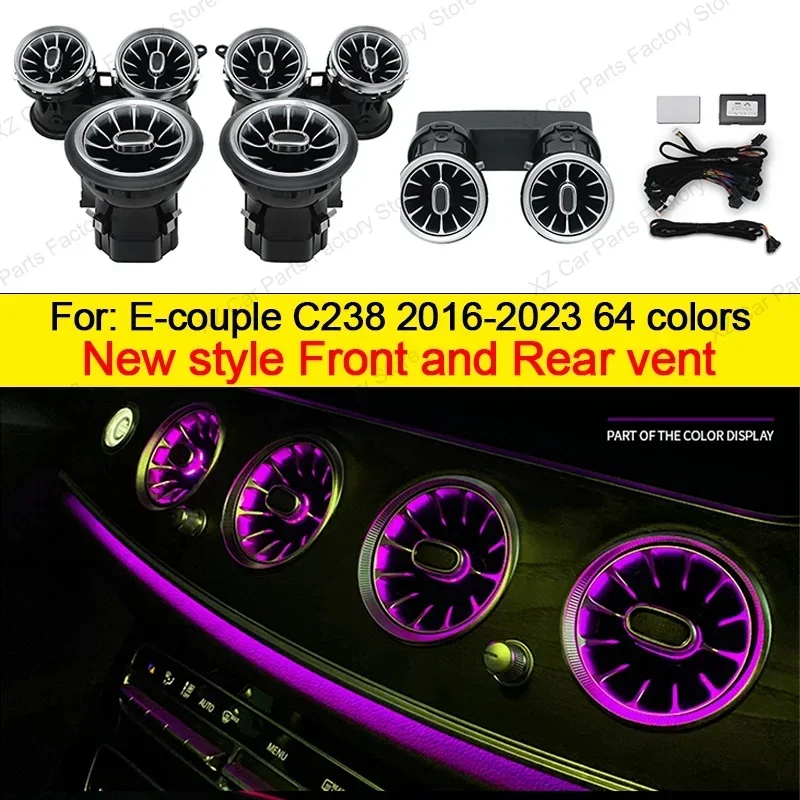 C238 Front Rear vent