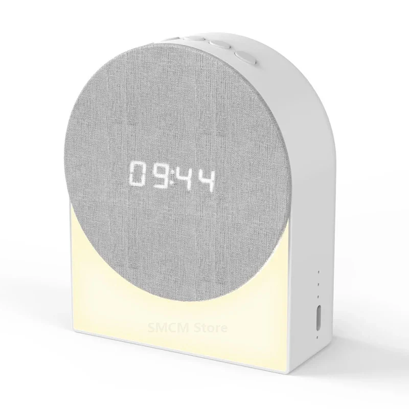 Nuovi Mini Altoparlanti Bluetooth A Rumore Bianco Retrò Subwoofer Portatile Vintage Sleep Aid Sound Box Con Supporto Luce Rgb Tf Card Play