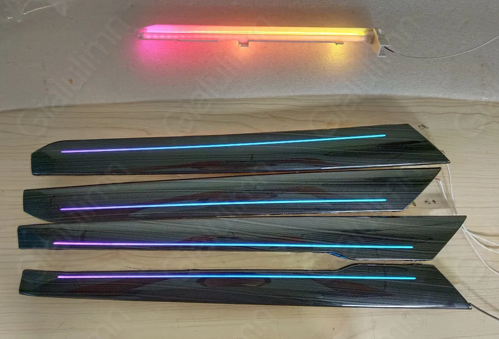 Gialulimn Led 주변 조명 RX RX200t RX300 RX450h RX350 2016-2022 백라이트 대시 보드 도어 분위기 램프 인테리어