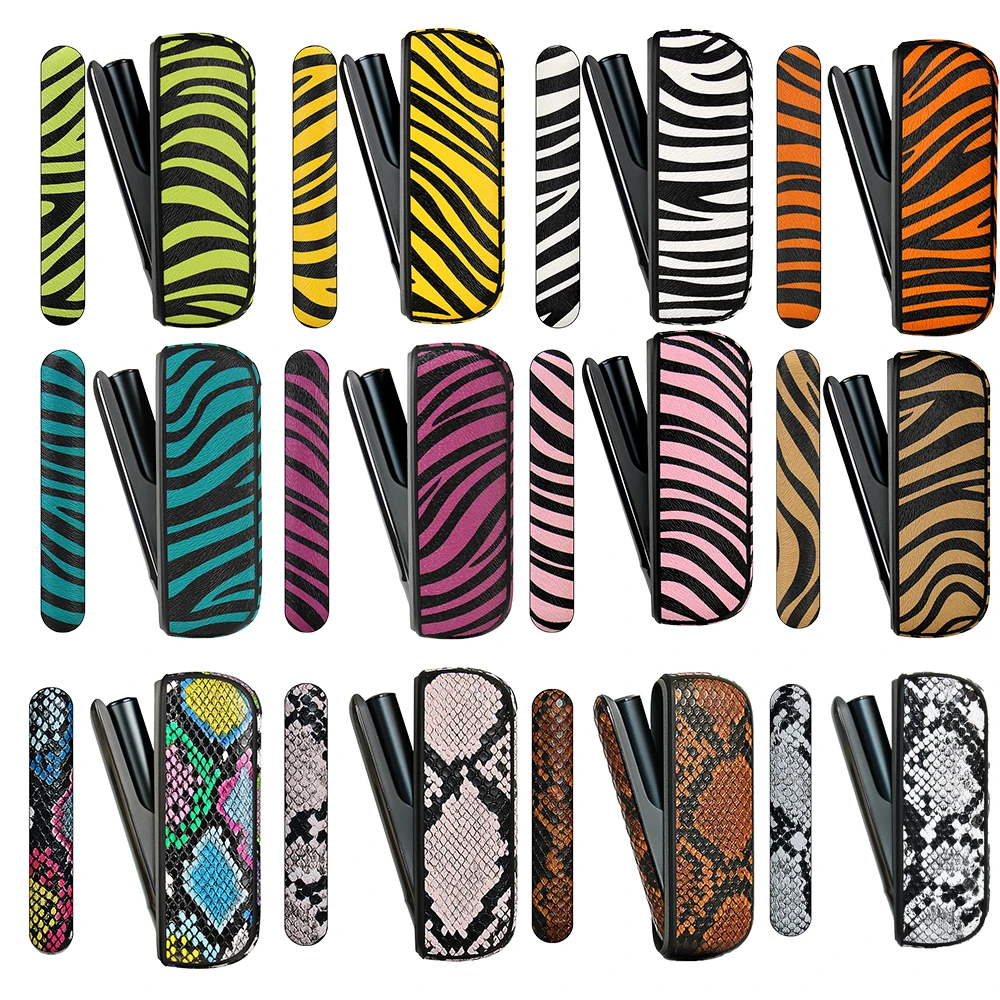 Ruoruo 12 Colori Copertura Della Porta Di Lusso + Funda Per Iqos Iluma Custodia Shell Holder Per Accessori Di Protezione Della Custodia Illuma Di Aico