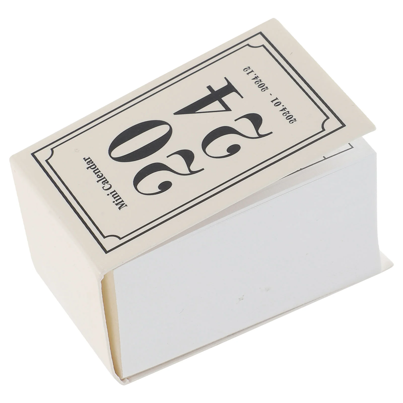 

Mini Desk Calendar Daily Tabletop Tearable Clear Printing Schedule Planning Delicate