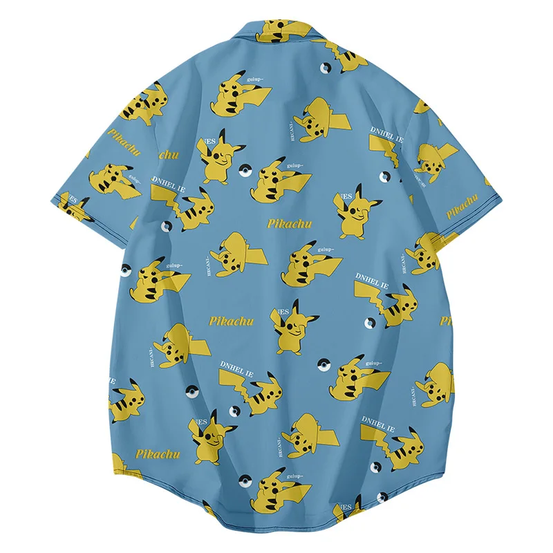 Pokemon Pikachu Anime Fashion Men New Oversized 2021hawaiian Camicias  Casual Wild Shirts Printed Short-sleeve Blouses Tops Cool - Baseball Caps -  AliExpress