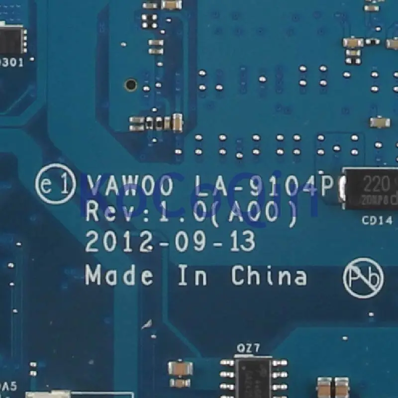 para Dell Inspiron 15r 3521 5521 Computador Portátil Mainboard 00p55v 0p14t7 0mfpvh 04pmx4 Vaw00 La-9104p Placa-mãe do Portátil Vaw01 La-9101p - Imagem 4