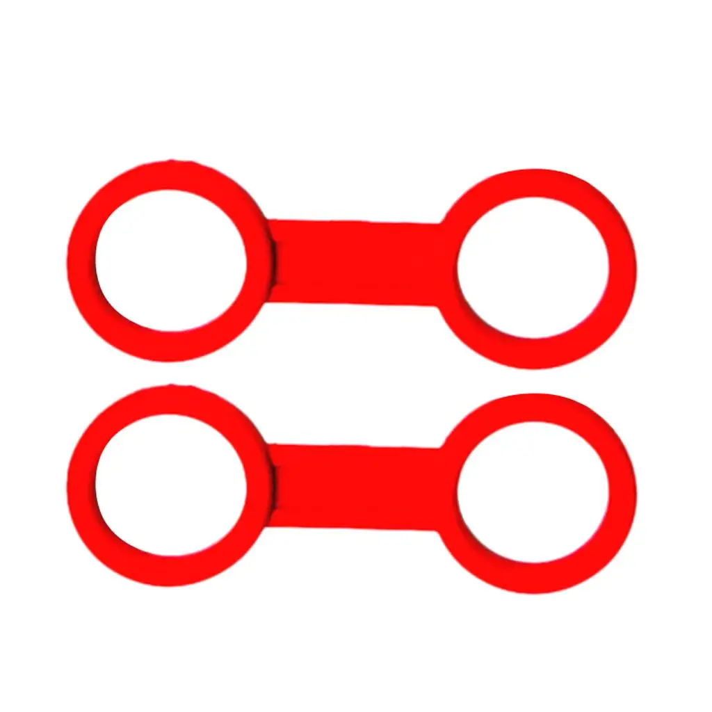 Snorkel holder silicone double ring for diving snorkeling