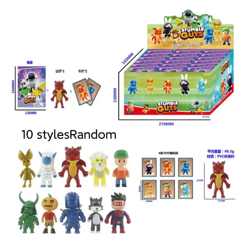 Buy HOTPLACY 16pcs Stumble Guys Toys , 2.6 inches Stumble Guys Action  Figures Kids Toys Cake Toppers Collection Playset Online at desertcartSouth  Africa