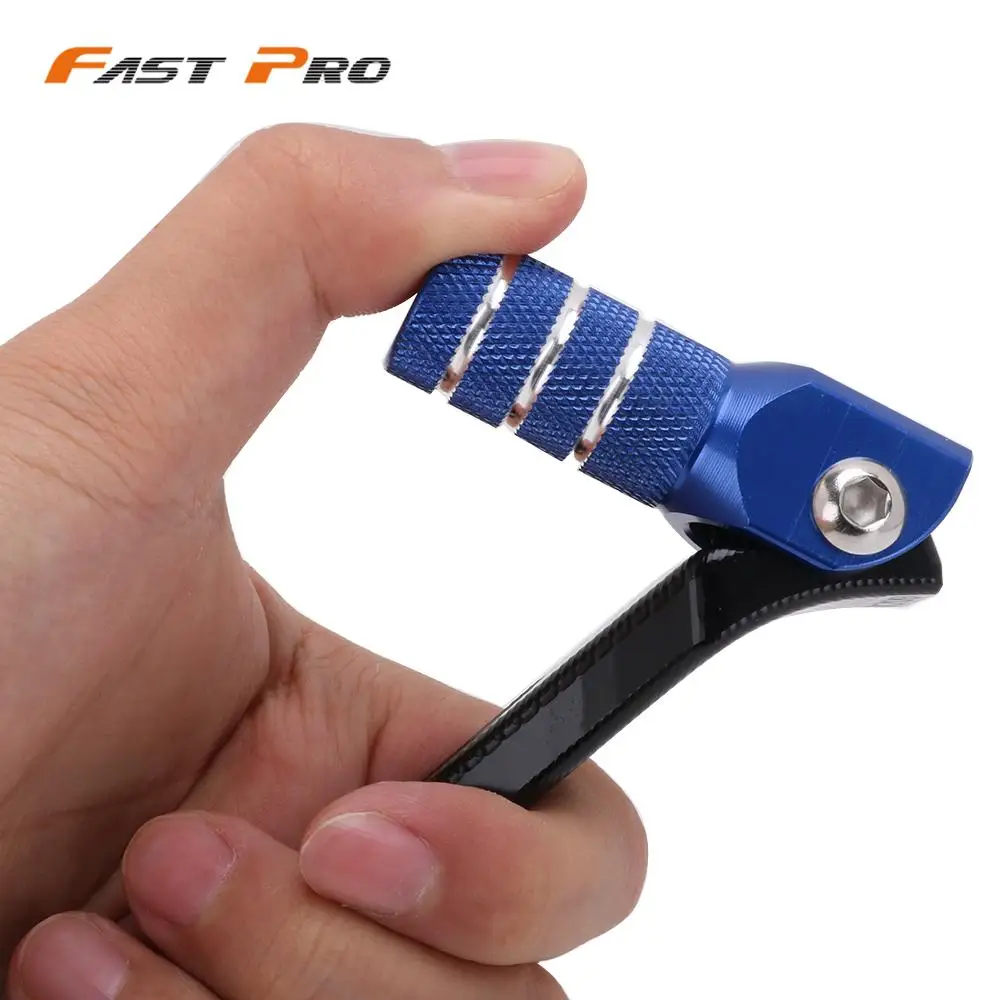 Motorcycle Blue CNC Aluminum Gear Shifter Shift Lever For YAMAHA YZ250F YZ450F 2014- YZ250FX WR250F YZ450FX WR450F -