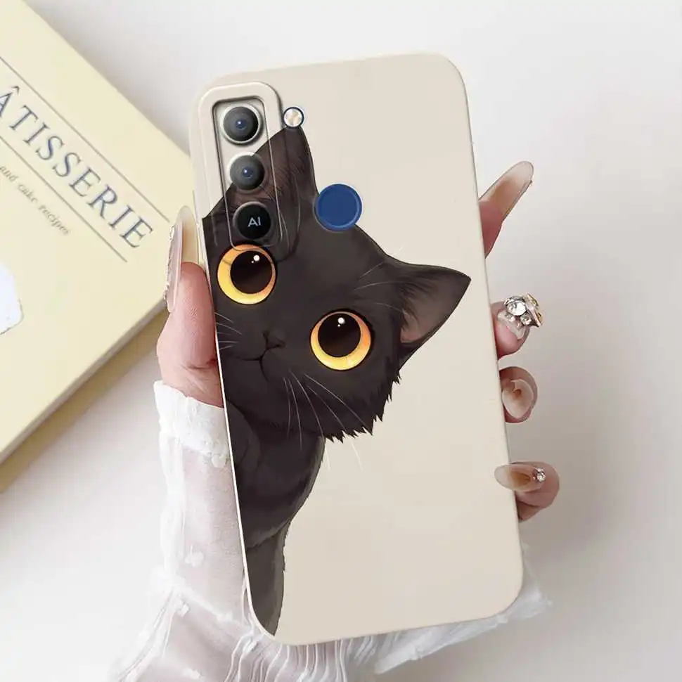 Tecno Pop 5 LTE Shockproof Painted Silicone Phone Case