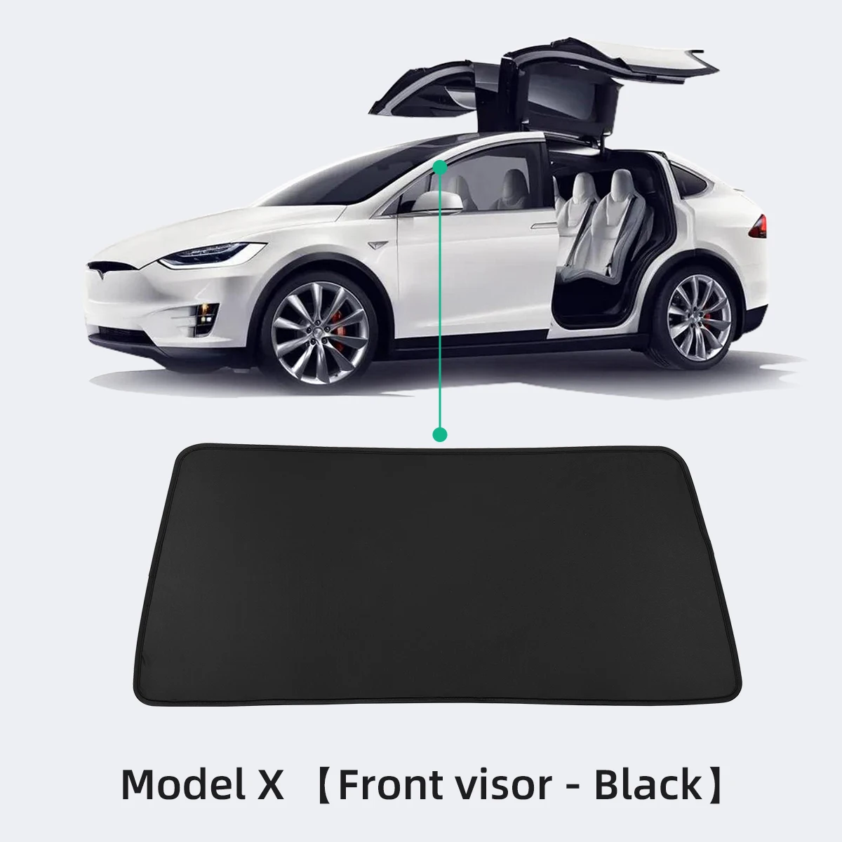 테슬라 모델 X 2023 채광창 블라인드 차양 네트, 자동차 액세서리, 유리 지붕 채광창 차양, UV 차단 차양