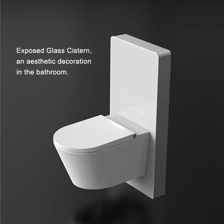 Modern Dual Flush Concealed Cistern Wall Hung Toilet Tank Hanging Toilet Water Tank for Bathroom Use