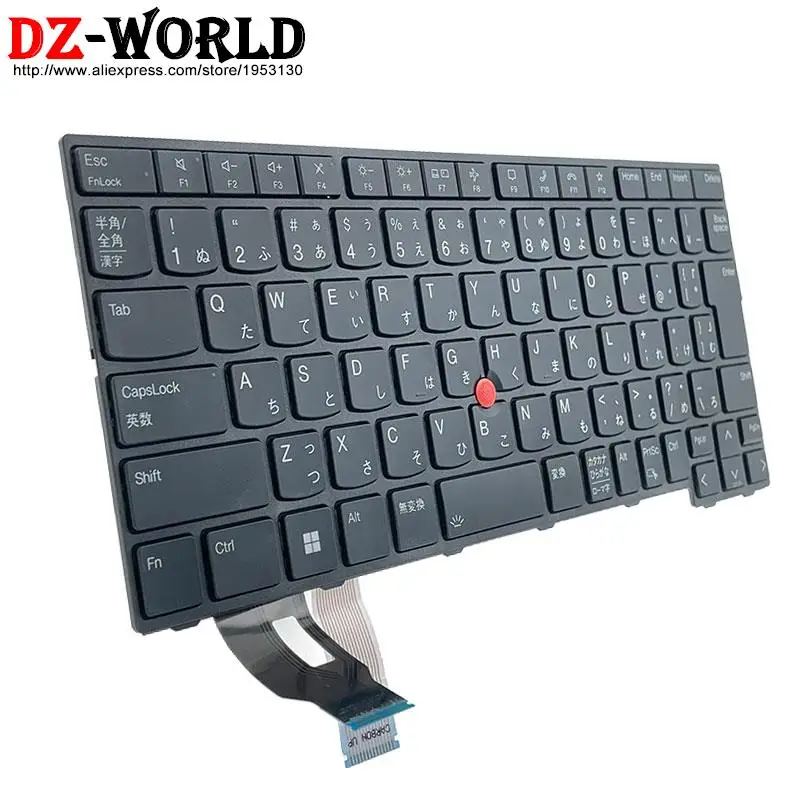 Teclado Retroiluminado para Lenovo Thinkpad T14 P14s L14 Gen g3 g4 Laptop Japonês fr Eua Reino Unido Inglês dk Dinamarquês jp 5n21d68058 - Imagem 3